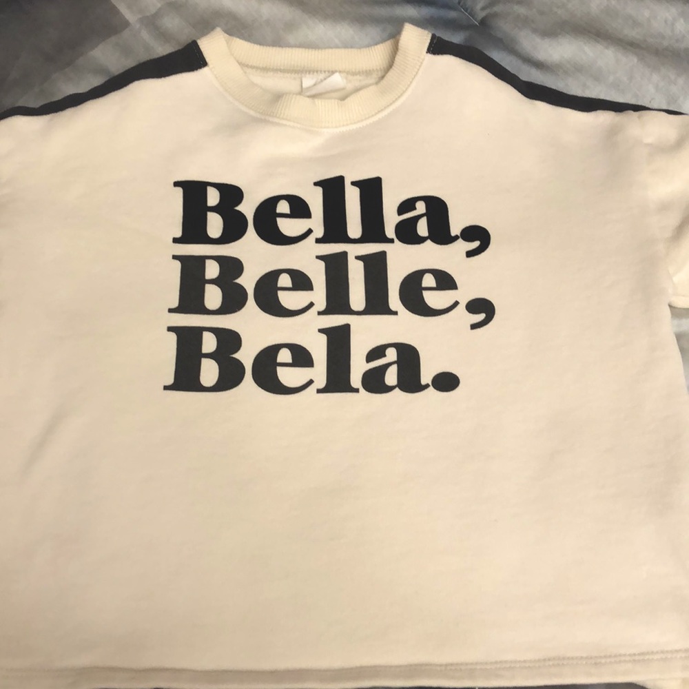 Zara - Girls Pullover Sweatshirt- 7- EUC
